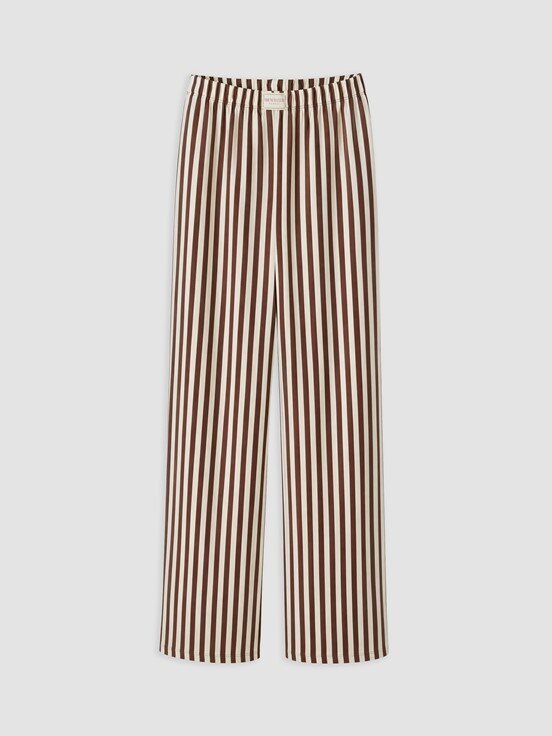 Pijama Takım EKRU ÇİZGİLİ