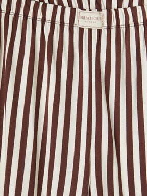 Pijama Takım EKRU ÇİZGİLİ