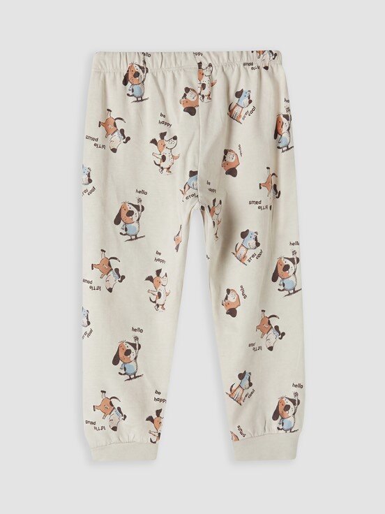 Pijama Takım AÇIK BEJ BASKILI
