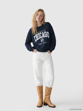 Sweatshirt LACİVERT
