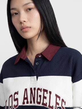 Sweatshirt LACİVERT ÇİZGİLİ