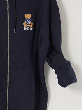 Fermuarlı Sweatshirt LACİVERT