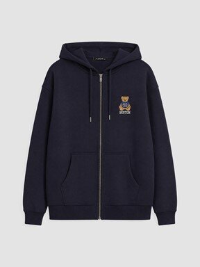 Fermuarlı Sweatshirt LACİVERT