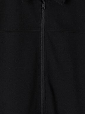Fermuarlı Sweatshirt YENİ SİYAH