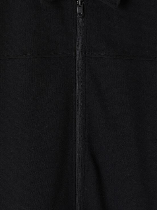 Fermuarlı Sweatshirt YENİ SİYAH