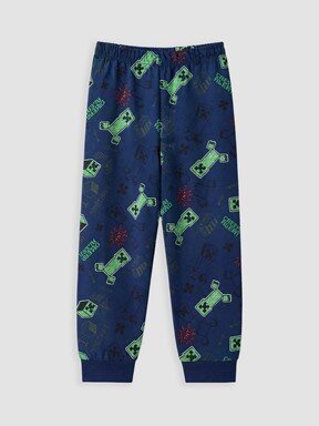 Pijama Takım LACİVERT BASKILI