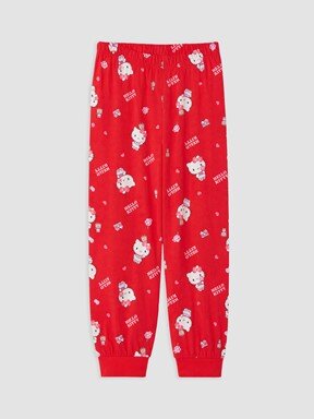 Pijama Takım KIRMIZI BASKILI