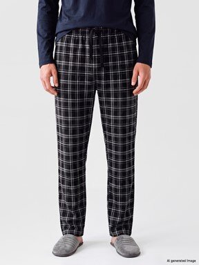 Pijama Alt SİYAH BASKILI
