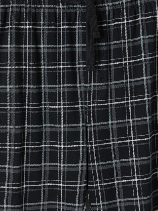 Pijama Alt SİYAH BASKILI