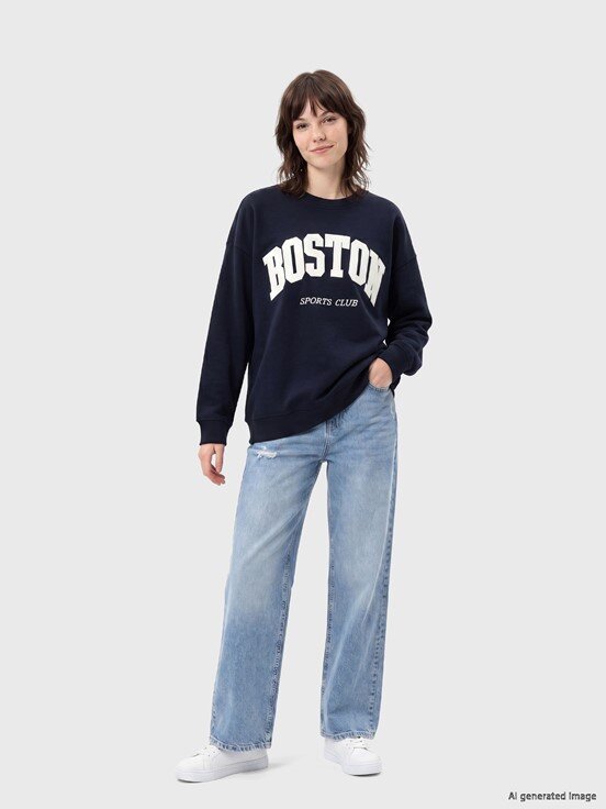 Sweatshirt LACİVERT