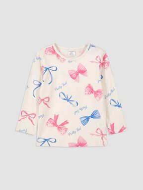 Pijama Takım EKRU BASKILI