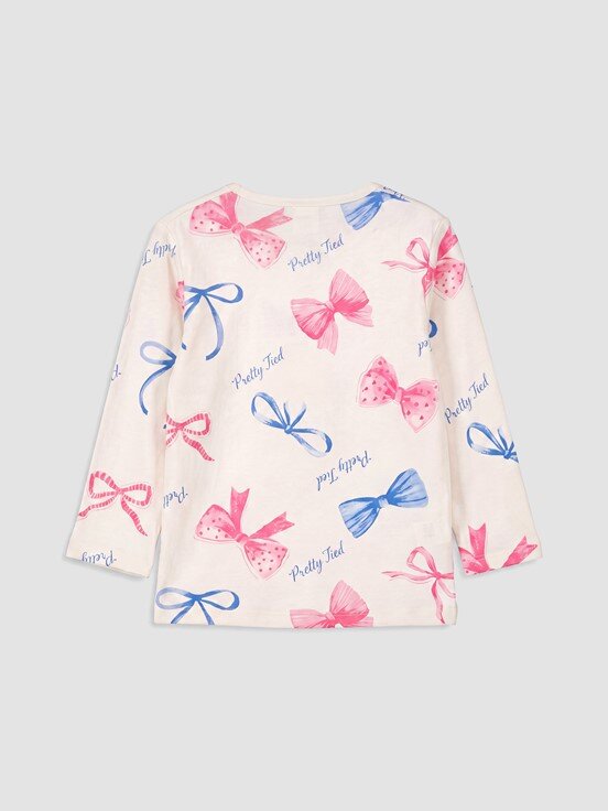 Pijama Takım EKRU BASKILI