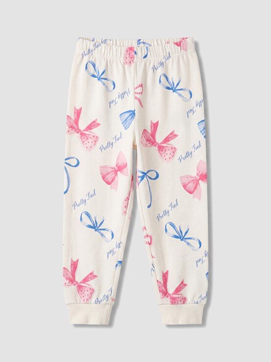 Pijama Takım EKRU BASKILI