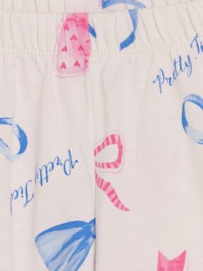 Pijama Takım EKRU BASKILI