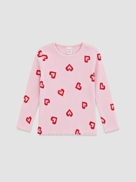 Pijama Takım AÇIK PEMBE BASKILI