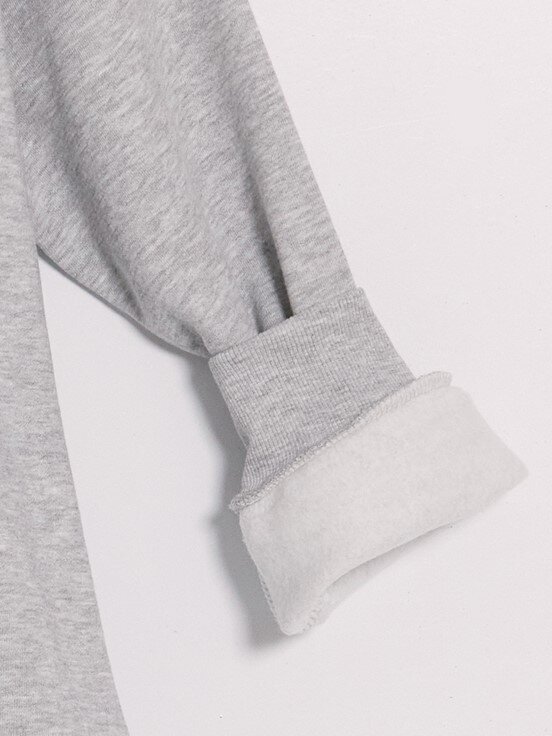 Sweatshirt GRİ MELANJ