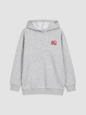 Sweatshirt GRİ MELANJ