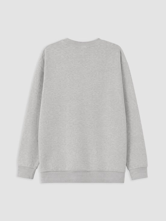 Sweatshirt GRİ MELANJ