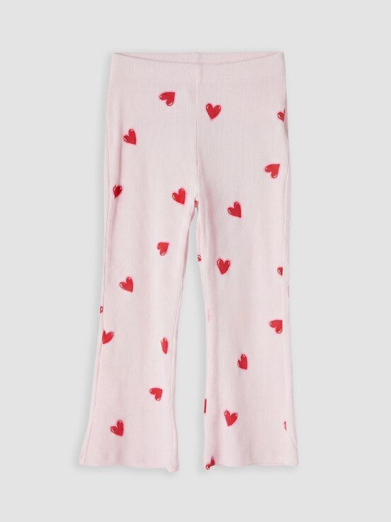 Pijama Alt AÇIK PEMBE BASKILI