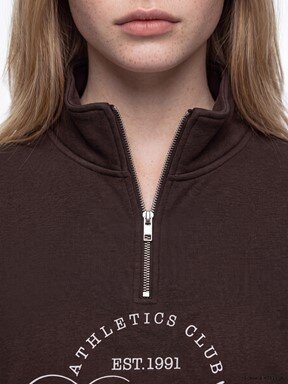 Sweatshirt KAHVERENGİ
