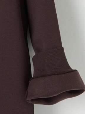Sweatshirt KAHVERENGİ