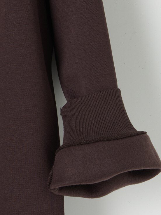 Sweatshirt KAHVERENGİ