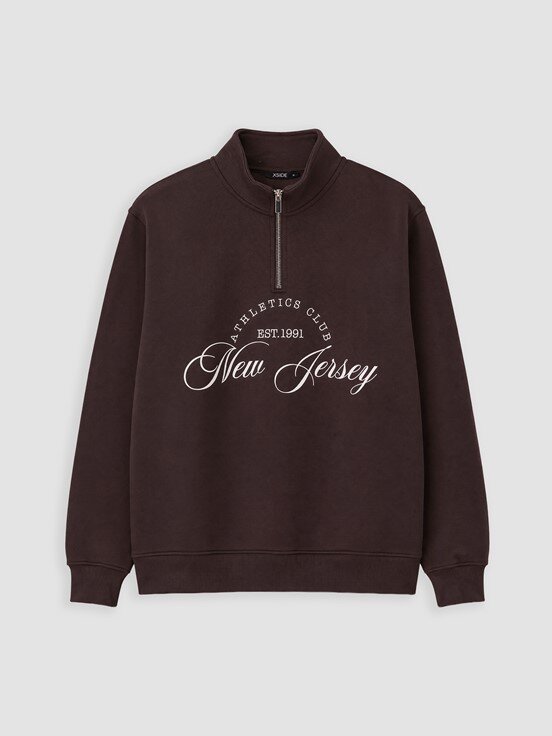 Sweatshirt KAHVERENGİ