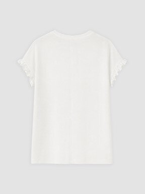 Şortlu Pijama Takımı EKRU BASKILI