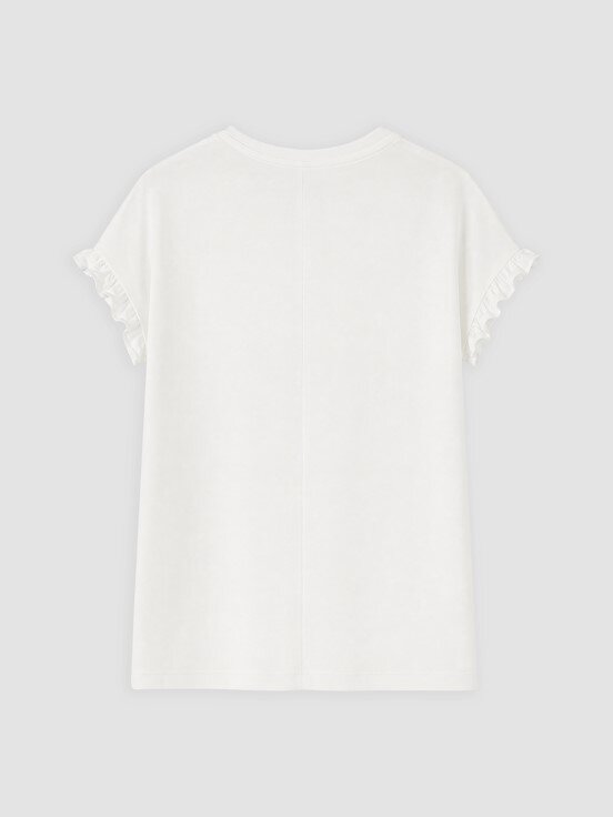 Şortlu Pijama Takımı EKRU BASKILI