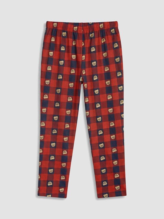 Pijama Takım LACİVERT BASKILI