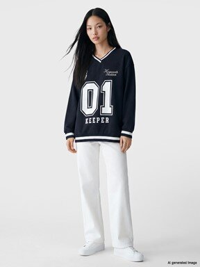 Sweatshirt LACİVERT