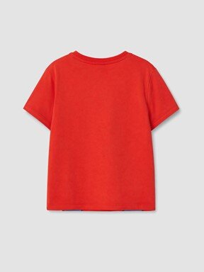 Şortlu Pijama Takımı CANLI KIRMIZI
