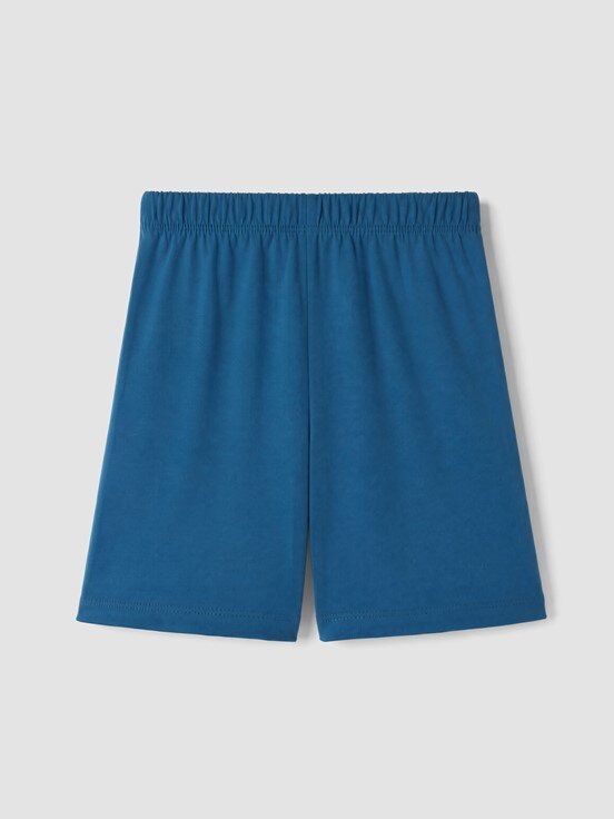 Şortlu Pijama Takımı CANLI KIRMIZI