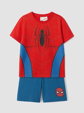 Şortlu Pijama Takımı CANLI KIRMIZI