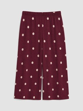 Kaprili Pijama Takımı BORDO BASKILI