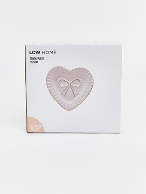 Pasta Tabağı CANLI PEMBE BASKILI