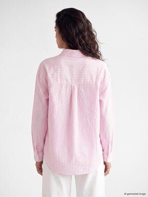 Gömlek PEMBE ÇİZGİLİ