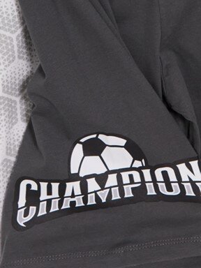 Şortlu Pijama Takımı BEYAZ BASKILI