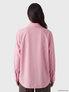 Gömlek PEMBE ÇİZGİLİ