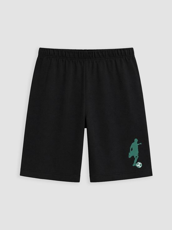 Şortlu Pijama Takımı BEYAZ BASKILI