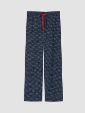 Pijama Takım LACİVERT BASKILI