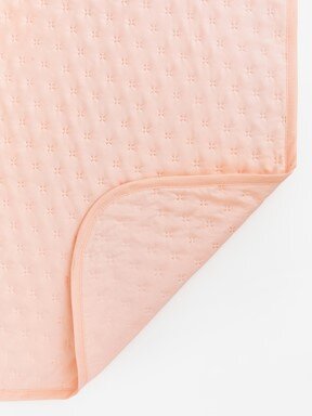 Çift Kişilik Yatak Örtüsü PEMBE BASKILI