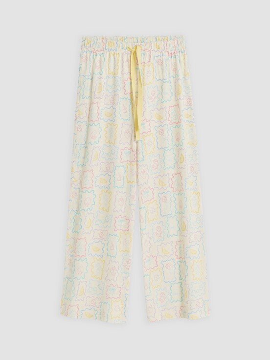 Pijama Takım VANİLYA BASKILI