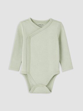 Çıtçıtlı Body KREM BASKILI