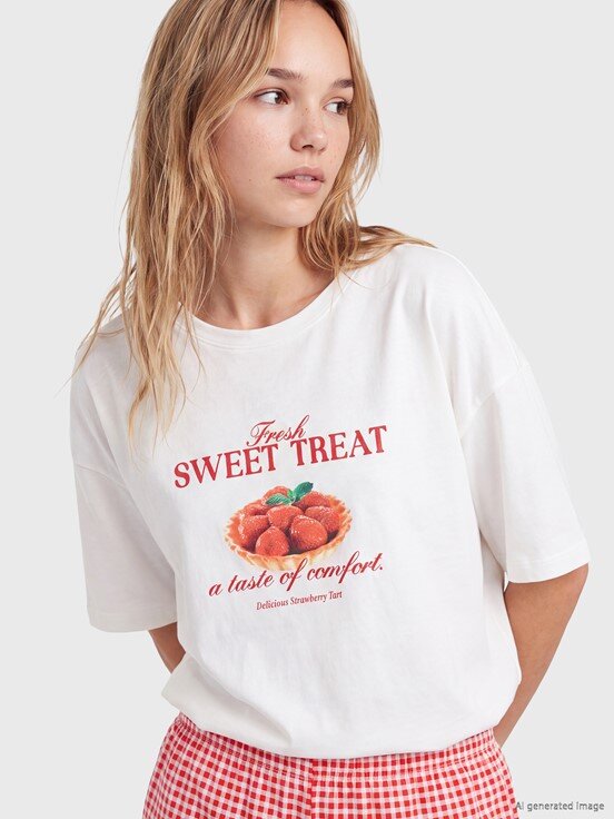 Şortlu Pijama Takımı KIRMIZI EKOSELİ