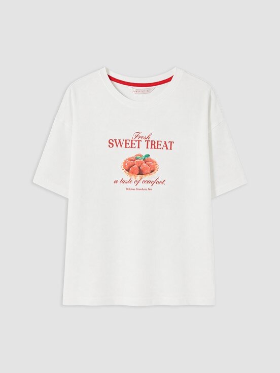 Şortlu Pijama Takımı KIRMIZI EKOSELİ