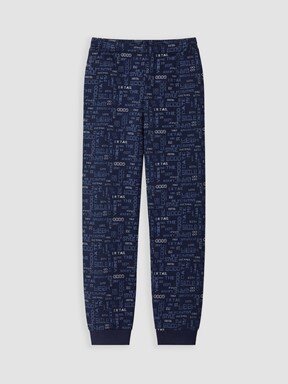 Pijama Alt LACİVERT BASKILI