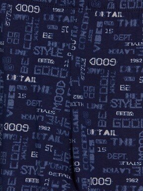 Pijama Alt LACİVERT BASKILI