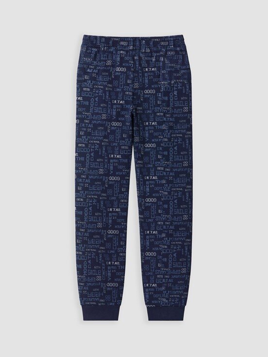 Pijama Alt LACİVERT BASKILI