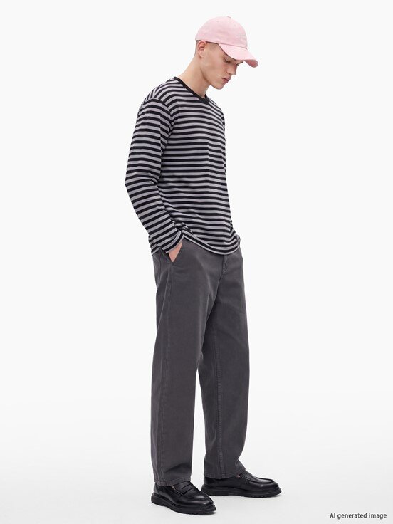 Sweatshirt ANTRASİT ÇİZGİLİ